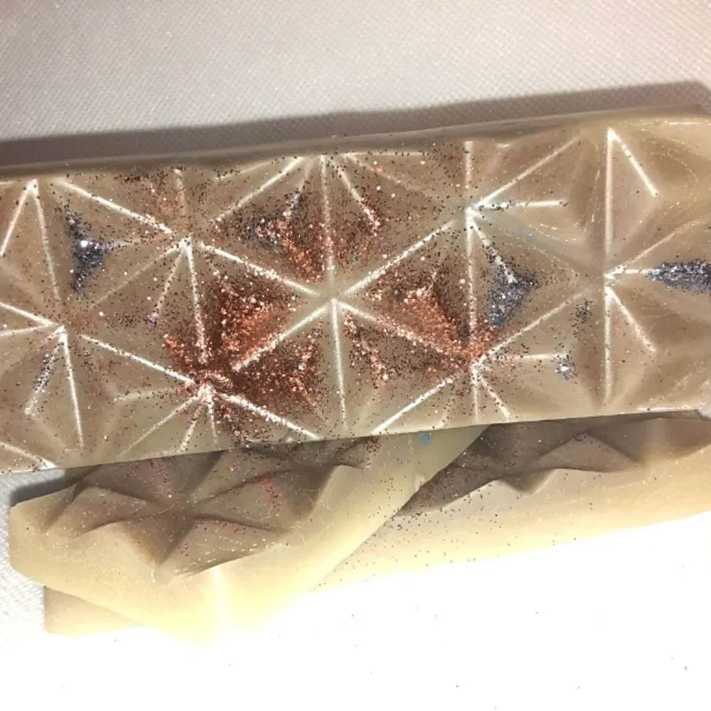 Hand Crafted Clouded JUDGMENT waxmelt glitter bar 1pc